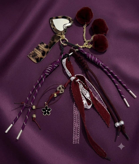 Bijou de Sac & Porte-Clés miroir violine