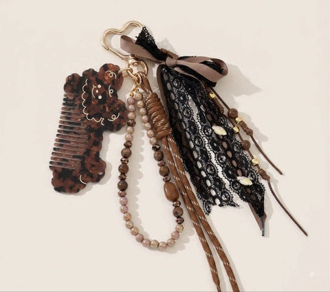 Bijou de Sac & Porte-Clés Peigne dog