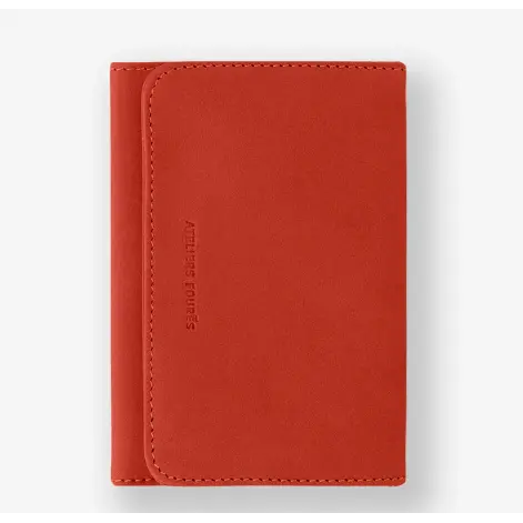 ATELIERS FOURES - Porte Cartes - HESPÉRIE - Orange Confite - sportium store