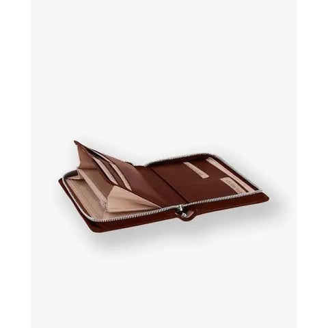 ATELIERS FOURES - Portefeuille Cuir Lisse - Grand Format - PERSÉPHONE - Fauve sportium store