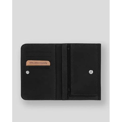 ATELIERS FOURES - Portefeuille - GAÏA  - Noir - sportium store