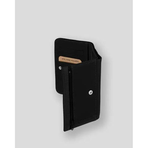 ATELIERS FOURES - Portefeuille - GAÏA  - Noir - sportium store