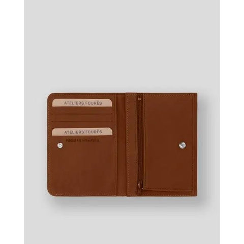 ATELIERS FOURES - Portefeuille - Grand Format - GAÏA - Fauve - sportium store