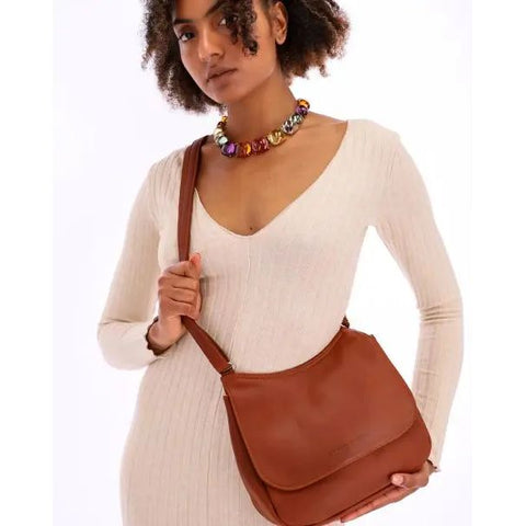 ATELIERS FOURES - Sac à Bandoulière ARTÉMIS - Fauve sportium store