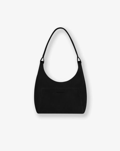 Sac a main Ateliers Foures Amazone Classique Noir cuir pleine fleur — vue principale