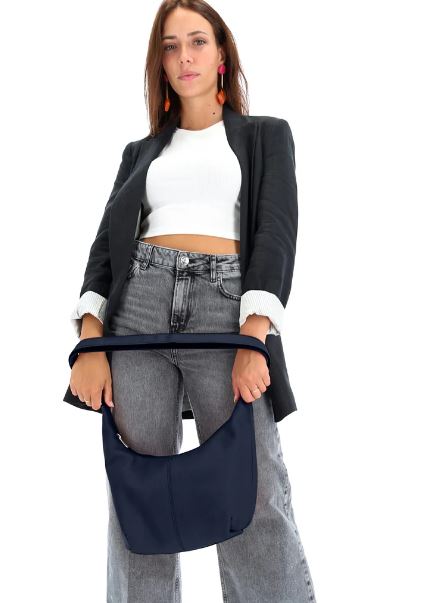 Ateliers Foures - Mini Sac à Main cuir Femme - LÉTO - Minuit
