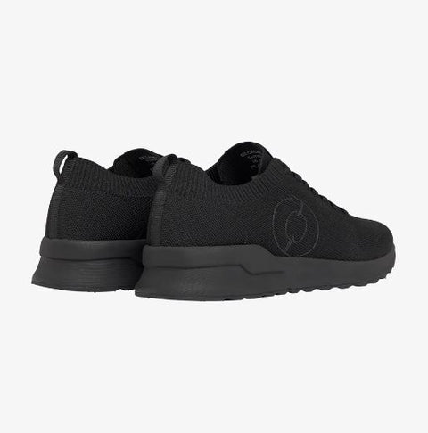 Baskets Ecoalf Conde Knit noires en maille Pour Homme
