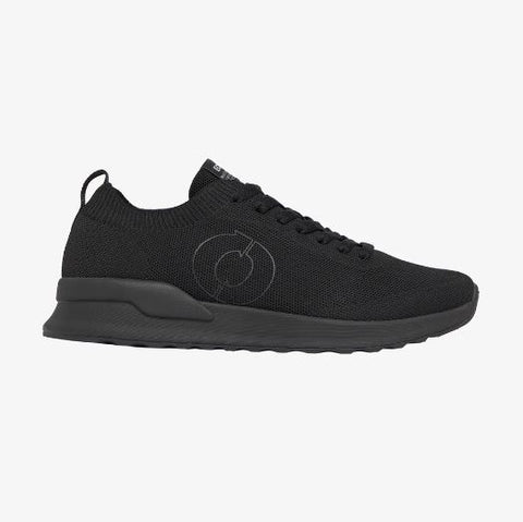 Baskets ECOALF Condé Knit noires homme en maille recyclée — vue principale