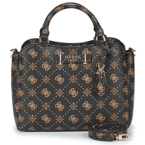 Sac à main Guess Silia Espresso Logo — vue principale