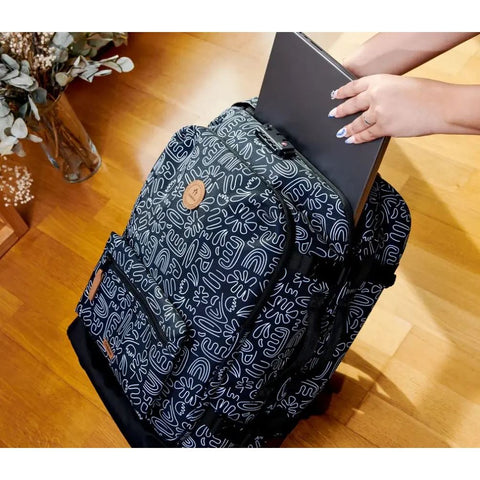 CABAIA - Valise Souple -55cm - AMIENS- Noir - sportium store