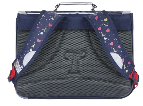 Cartable Émilie bleu 38cm – Tann’s