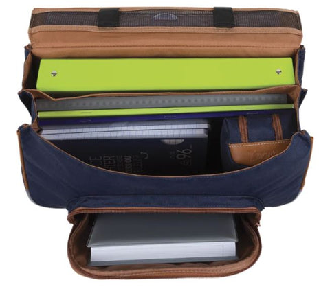Cartable Émilie bleu 38cm – Tann’s