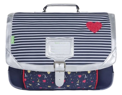 Cartable Émilie bleu 38cm – Tann’s
