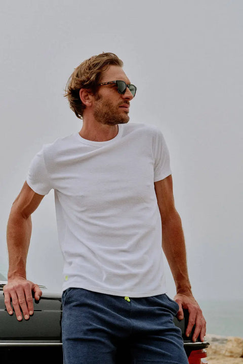 GILI'S - T-Shirt éponge - Blanc - Pour Homme - sportium store