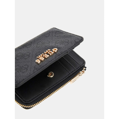 GUESS - Mini Portefeuille Laurel - logo 4G - Noir sportium store