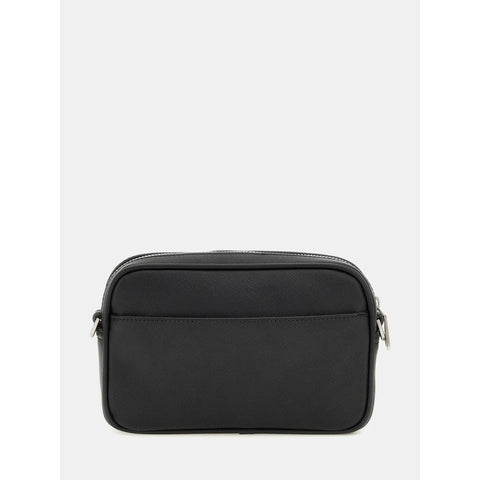 GUESS - Mini sacoche Certosa Saffiano Smart - Noir sportium store
