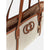 GUESS - Sac Porté épaule Sebina Charm Logotypé - Beige sportium store