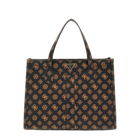 GUESS - Sac à Main - Silvana 2 - Noir - Moka Logo sportium store