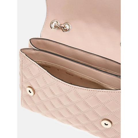 GUESS - Sac à bandoulière Giully surpiqué - Beige sportium store