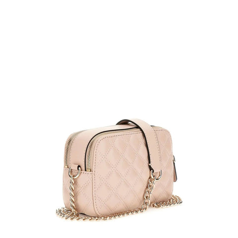 GUESS - Sac à bandoulière Giully surpiqué - Light Beige sportium store
