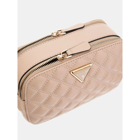 GUESS - Sac à bandoulière Giully surpiqué - Light Beige sportium store