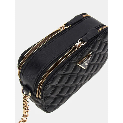 GUESS - Sac à bandoulière Giully surpiqué - Noir sportium store