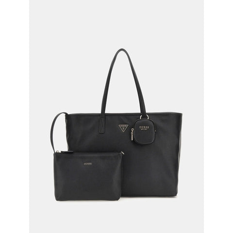 GUESS - Sac cabas Power Play pochette - Noir sportium store