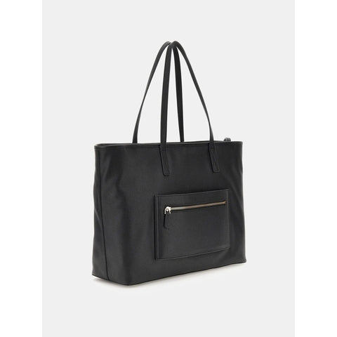 GUESS - Sac cabas Power Play pochette - Noir sportium store