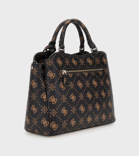 Guess - Sac à Main - Silia - Espresso Logo