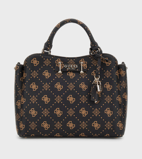 Guess - Sac à Main - Silia - Espresso Logo