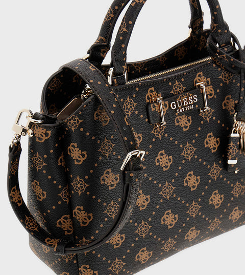 Guess - Sac à Main - Silia - Espresso Logo