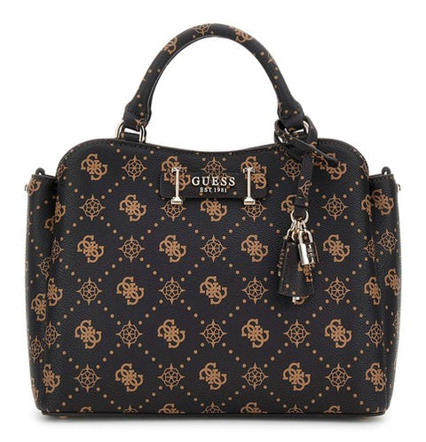 Guess - Sac à Main - Silia - Espresso Logo