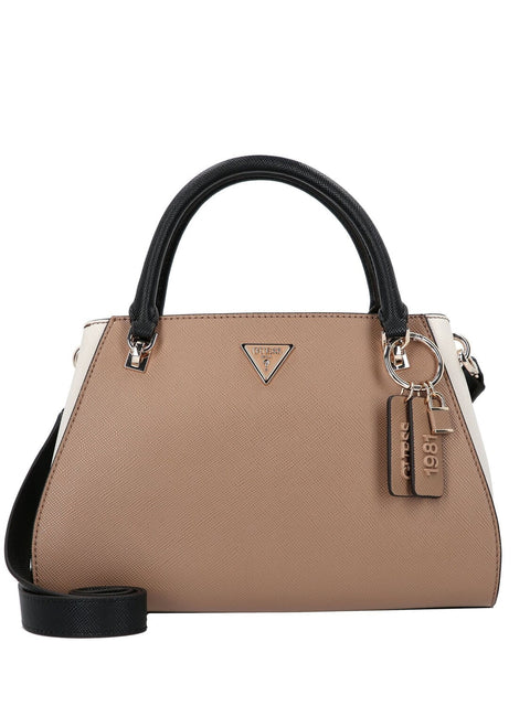 Guess - Sac à Main avec Bandoulière - Noelle II - Tan Multi