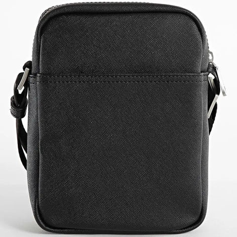GUESS - Saccoche Milano saffiano - Noir pour Homme sportium store