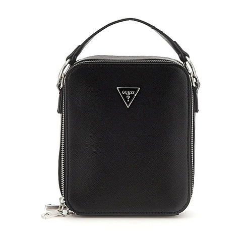 GUESS - Saccoche Torino - Double Zip - Noir sportium store
