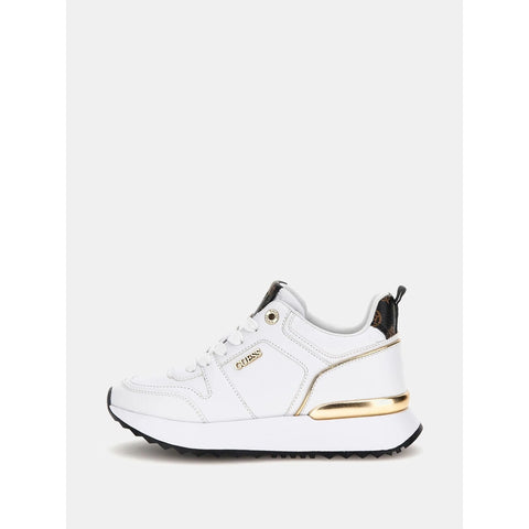 GUESS - Sneaker Kaddy Détails Logo - Blanc sportium store