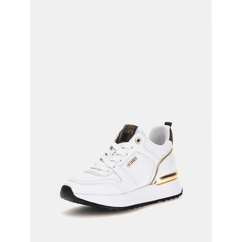 GUESS - Sneaker Kaddy Détails Logo - Blanc sportium store