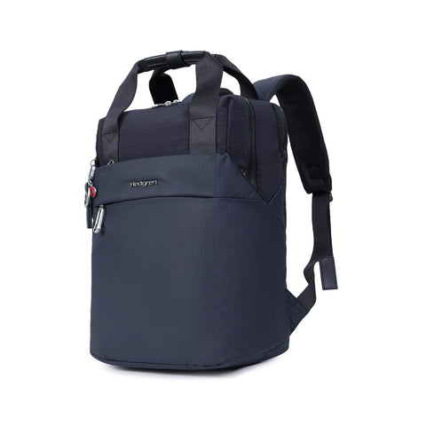 Hedgren Rappu – Sac à dos ordinateur 15 pouces RFID - Bleu marine