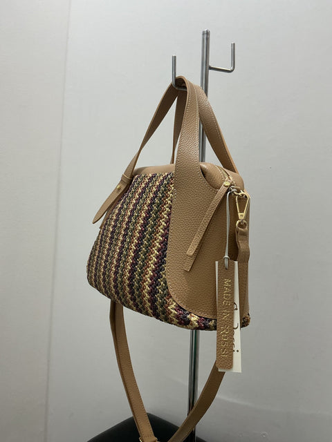 Sac à main cuir Bruno Rossi — vue verticale