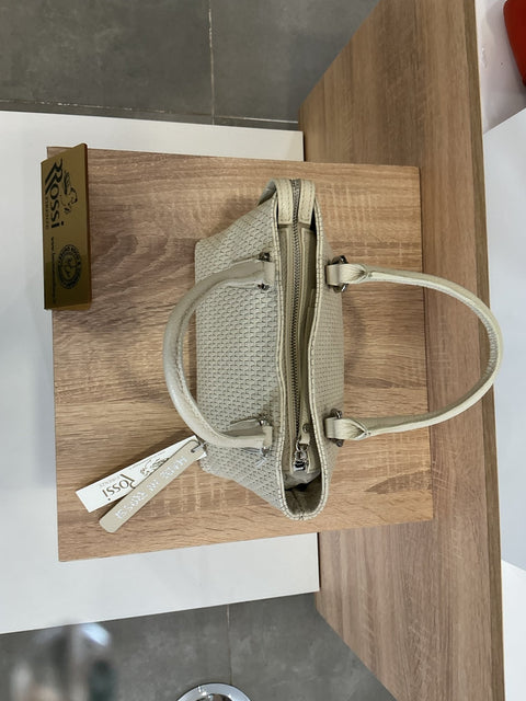 Intérieur sac à main cuir Bruno Rossi — organisation