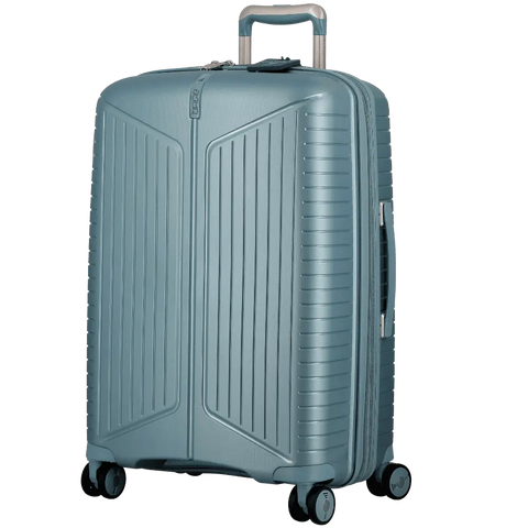 JUMP - Valise 4 roues - ÉVAÉ - Extensible - 66 cm - Bleu Ciel sportium