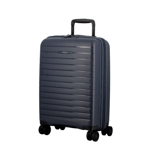 JUMP - Valise 4 roues - STRIPER - Extensible - 55 cm - bleu foncé sportium V24
