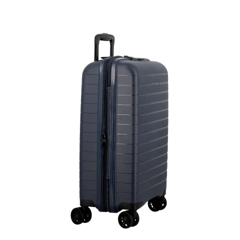 JUMP - Valise 4 roues - STRIPER - Extensible - 55 cm - bleu foncé sportium V24