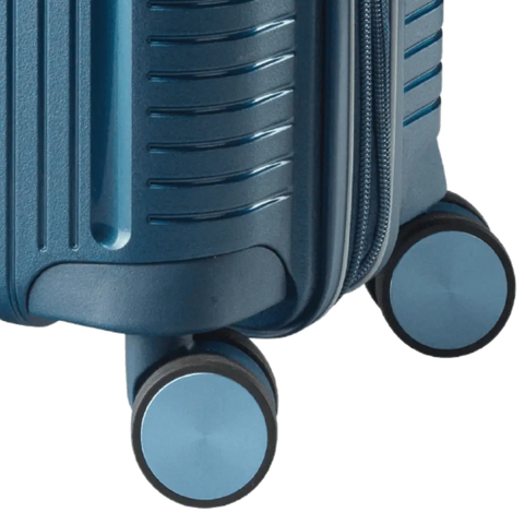 JUMP - Valise Cabine - SONDO - Extensible - 4 roues - 55cm - bleu sportium