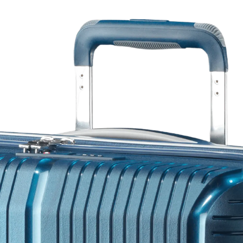 JUMP - Valise Cabine - SONDO - Extensible - 4 roues - 55cm - bleu sportium