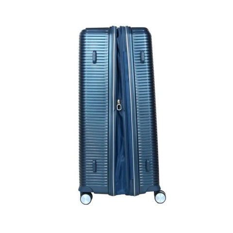 JUMP - Valise Jumbo -  SONDO -  4 roues - Extensible - 76 cm - Bleu - sportium store