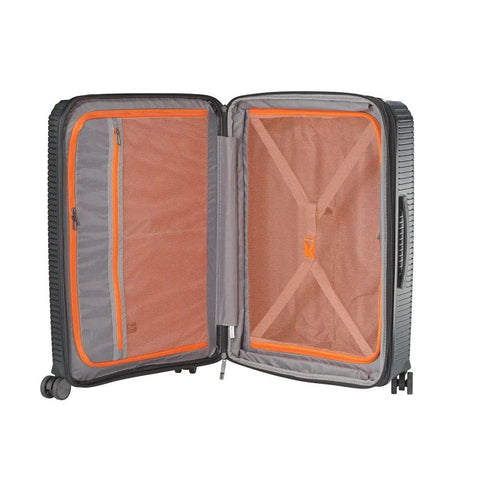 JUMP - Valise Moyenne  - SONDO - Extensible - 4 roues - 66 cm -Noir sportium