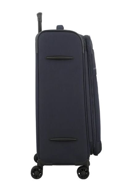 Jump - Valise 4 roues - Monthélys - Extensible - 67 cm - Bleu foncé