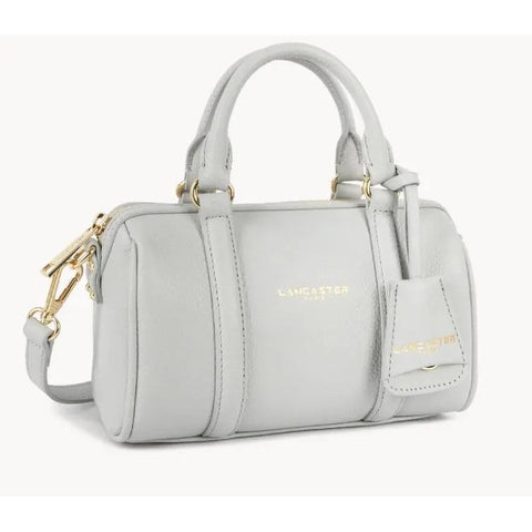 LANCASTER - Petit Sac Polochon zippé - Milano Ana - Gris Clair LANCASTER