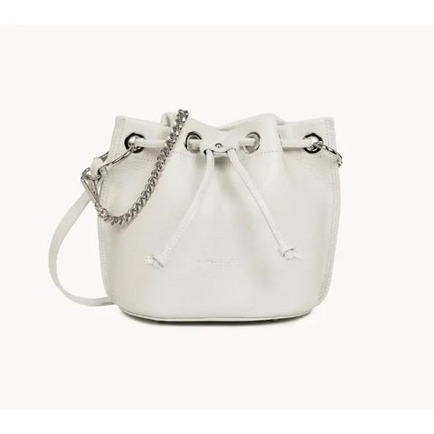 LANCASTER - Petit Sac Seau - Alba Double -  Gris clair - In - Argent sportium store